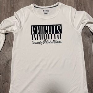 Champion White Knights Long Sleeve Tee